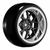 RC Wheels SET Adj. Offset 2/4/6/8mm -14 SPOKE BLACK/CHROME LIP W/ TIRES (4 pcs)