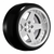 RC Wheels SET Adj. Offset 2/4/6/8mm -5 SPOKE SILVER/CHROME LIP W/ TIRES (4 pcs)