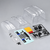 1/10 BODY Shell NISSAN 180SX Body Shell W/ AERO KIT + POP UP LIGHTS *CLEAR*