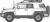Fujimi 1/24 Toyota FJ Cruiser OVERLAND Plastic Model Kit -WHITE-
