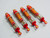 1/10 RC TRUCK All METAL SUSPENSION SHOCKS For Axial HPI Traxxas (4 pcs) Red