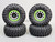 Traxxas TRX-4 Beadlock Wheels & TIres 130mm GREEN