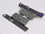 Axial SCX10 II Side Step Running  Boards Guard SKID PLATES Left + Right Silver