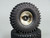 Axial JEEP CHEROKEE 1.9 STEEL STAMPED Beadlock Wheels W/ 120MM Tires -BLACK-
