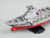 Remote Control RC Micro Boat AIRCRAFT CARRIER Navy Ship 2.4GHz -GRAY-