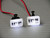 RC Scale Accessories LED LIGHT PODS Roof Lights IPF Square (2 pcs)