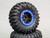 For Traxxas TRX-4 Rock CRAWLER Beadlock Wheels & TIres 130mm -Set Of 4- Black