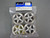 Kawada  1/10 RC Car WHEELS Rims 5 STAR PLATED DEEP RIM 4MM Offset TU-35WP (4PCS)