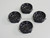 Tetsujin SUNFLOWER Rim INSERTS Disk Adjustable Offset - BLACK - (4PCS) TT-7616