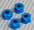 RC 1/10 Scale Anodized Aluminum 7MM WHEEL 12MM HUB Spacer -4 pcs- BLUE