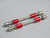 RC Truck Metal Driveshafts (2) 120MM-143MM RED