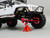 For Axial SCX10 Jeep Honcho UpGrad Front METAL KNUCKLES + STEERING LINK - BLUE