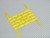 1/10 RC Scale Window Net Mesh Large Yellow