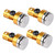 Gold Magnetic Body Mounts