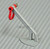 RC Scale LAND ANCHOR For RC Trucks Ground ANCHOR Metal - SILVER