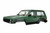 1/10 JEEP CHEROKEE Scale Truck Hard Body w/ Interior 313mm GREEN