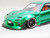 1/10 RC Car BODY Shell Mazda RX7 Wide Body 200mm *FINISHED* Green