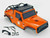 1/10 Jeep Wrangler Body Shell 2 Door Pick Up 313mm ORANGE