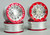 1/10 Metal TRUCK WHEELS 1.9 Beadlock Rims V1 Silver Rim + Red Rings (4pcs)
