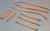 RC 1/10 Accessories BUNGEE CORDS 9PCS Set - YELLOW-