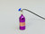 RC 1/10 Scale Accessories METAL NITROUS NOS Bottle w/ Line - SILVER -