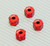 1/10 Anodized Aluminum 10MM WHEEL Spacer 12MM HUB -4 pcs- RED