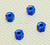 1/10 Anodized Aluminum 10MM WHEEL Spacer 12MM HUB -4 pcs- BLUE