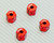 1/10  Anodized Aluminum 11MM WHEEL Spacer 12MM HUB -4 pcs- RED