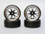 1/10 DRIFT Wheels 3MM Offset BLACK Web W/ Chrome LIP *4pcs*