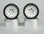 1/10 Metal 1.9 Truck Beadlock Rims V2 Silver + Black Rings