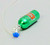 RC 1/10 Scale Accessories METAL NITROUS NOS Bottle w/ Line - GREEN -