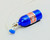 RC 1/10 Scale Accessories METAL NITROUS NOS Bottle w/ Line - BLUE -