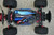 GPM Traxxas Hoss Tie Rod Stablizer Front + Rear #HS049FR -BLUE-