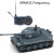 RC Micro TANK Mini RC KING TIGER TANK  W/ Engine Sounds GRAY