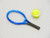 RC 1/8 Scale Accessories TENNIS Racket + Ball -BLUE-