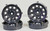 Tetsujin SUNFLOWER Car Wheels INSERTS Disk Adjustable Offset - Matte BLACK - (4 pcs ) TT-7699