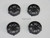 Tetsujin MARGUERITE Car Wheels INSERTS Disk  Adjustable Offset  - GOLD - (4 pcs ) TT-7629