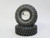 1/10 Metal Truck Wheels 1.9 Beadlock Rims G1 W/ 115MM Off-Road Tires  GUN/BLACK