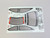 1/10 RC Body Shell FORD FOCUS RS WRC  200mm - CLEAR -