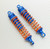 GPM Metal SHOCKS 105mm For Traxxas Rustler Slash Stampede RUS4102R-Blue (2PCS)