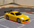 RC 1/76 Micro Car MAZDA RX7 w/ LED Lights -YELLOW-