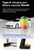 RC 1/76 Micro Car MAZDA RX7 w/ LED Lights -YELLOW-