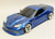 1/10 RC Body Shell CHEVY CORVETTE w/ Light Buckets BLUE -Finished-