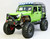 RC 1/10 JEEP WRANGLER RUBICON Unlimited Body w/ Roof Rack -GREEN-