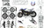 Meng 1/9 BMW Motorcycle HP4 RACE BIKE (PRE-COLORED) Plastic Model Kit