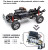 RC 1/10 TOYOTA PICK UP 4X4 Truck *RTR* -WHITE-