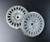 Tetsujin GRANSEEKER Car Wheels INSERTS Disk Adjustable Offset - WHITE - (4 pcs ) 