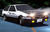 1/10 RC Car BODY Shell Toyota AE86 Trueno Body W/ Mirrors + Wing -CLEAR-