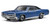Kyosho 1/10 1967 Pontiac GTO Body Shell -BLUE- Finished #FAB706BL