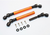 GPM  Axial SMT10 Grave Digger Steel FRONT + REAR Driveshafts #MJ237SA - ORANGE -